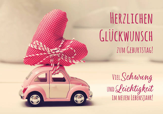 Привітання з Днем народження для кожного хлопця німецькою мовою. HERZLICHEN GLÜCKWUNSCH ZUM GEBURTSTAG! VIEL Schwing UND Leichtigkeit IM NEUEN LEBENSJAHR!